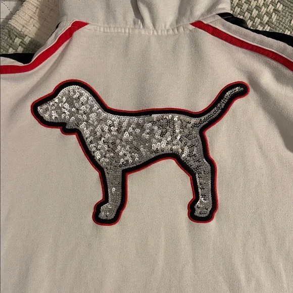 Women’s PINK Sequin dog hoodie 🐾 - Picture 9 of 10